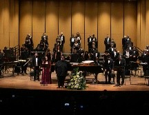 El concierto comenzó poco después de las 20:00 horas, en el cual se interpretó una cantata de Carl Orff, la famosa Carmina Burana, en su formato original para dos pianos y percusiones. EL INFORMADOR/G. GALLO