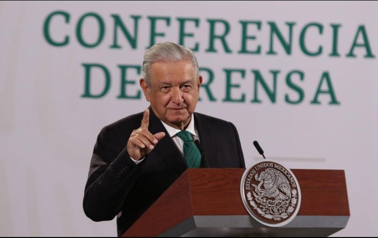 AMLO confía en que la Cámara de Diputados apruebe sin problema el Presupuesto de Egresos de la Federación 2022. SUN / C. Mejía