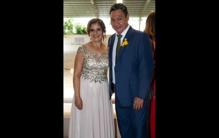 Carmen Ramírez y Miguel Roque Toscano GENTE BIEN JALISCO /JORGE SOLTERO