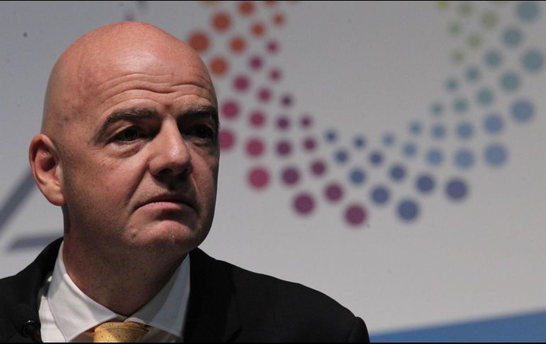 En el último mes, el presidente de la FIFA, Gianni Infantino, efectuó una gira por varios países latinoamericanos, durante la que defendió, en varios foros, su propuesta de celebrar un Mundial cada dos años. EFE/ARCHIVO