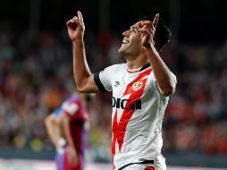 Falcao. El colombiano lleva 4 anotaciones en 6 partidos que ha disputado con el Rayo Vallecano. EFE