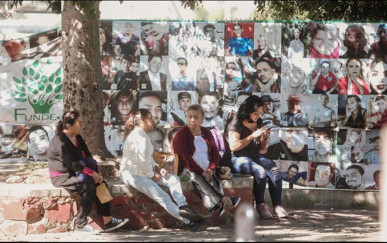 Familiares de desaparecidos refutan lo dicho por el gobernador de Jalisco sobre que no hay una crisis forense en la Entidad. EL INFORMDOR/G. Gallo