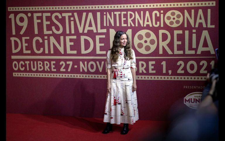 Natalia Lafourcade asiste a la inauguración del Festival Internacional de Cine de Morelia. EFE / I. VILLANUEVA