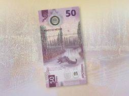 El nuevo billete de 50 pesos está hecho de polímero, el mismo material que contiene el actual que presenta el rostro de José María Morelos y Pavón. TWITTER / @Banxico