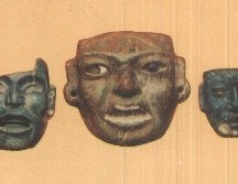 Máscaras de la cultura teotihuacana. EL INFORMADOR/ARCHIVO