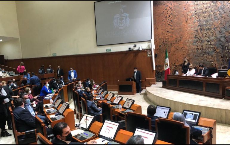 El nombramiento de la nueva magistrada se votó en sesión extraordinaria del Congreso que concluyó después de la media noche de este viernes. EL INFORMADOR / R. Rivas