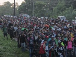 Aproximadamente 70.000 solicitantes de asilo han sido sujetos al programa, que Trump introdujo en enero de 2019 y Biden suspendió en su primer día al mando. EFE/J. BLANCO