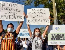 Jóvenes le pidieron atención al presidente municipal de Guadalajara, Pablo Lemus, para que observé todas las acciones de Martínez Lomelí. ESPECIAL