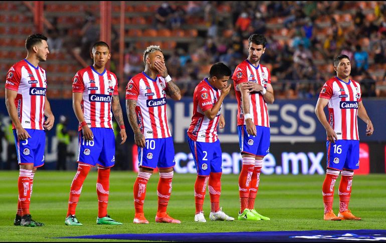 El Atlético San Luis está en el lugar 13, con solo 17 puntos. IMAGO7