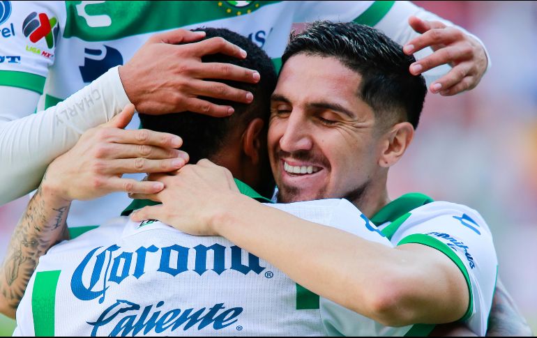 ESPERANZA. Santos quebró una racha de tres partidos sin ganar y ya tiene 20 puntos, con los que se coloca en la octava posición cuando resta sólo una fecha en el calendario regular del Apertura. IMAGO7