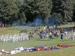 La batalla del Monte de las Cruces representó el primer enfrentamiento formal y también la primera gran victoria de la insurgencia independentista. XINHUA/M. López