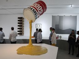 Pieza de la exposición Cerámica Suro: una historia de colaboración, producción y coleccionismo en el arte contemporáneo. EL INFORMADOR/A. Camacho