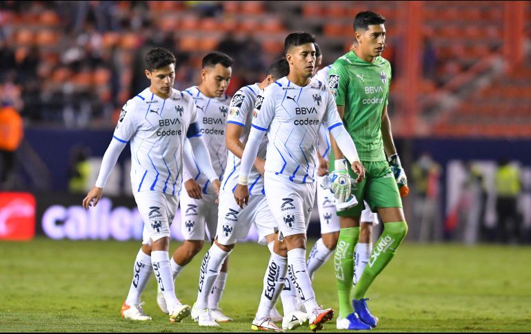 MAL PASO. Rayados de Monterrey suma 5 encuentros consecutivos sin conocer la victoria en el Apertura 2021. IMAGO7