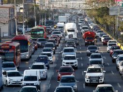 Carga vehicular. Se tiene un estimado de más de 4 millones de autos en la ZMG. Archivo/ JORGE ALONSO CAMACHO MACÍAS