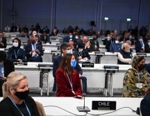 Boris Johnson dijo en la cumbre que la humanidad ha agotado el reloj en cuanto al cambio climático y es momento de actuar. AP / J. J Mitchell