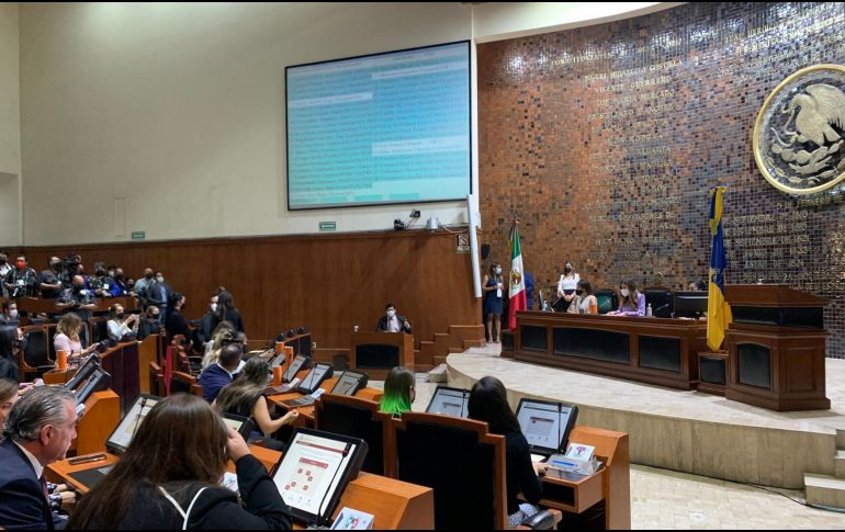 La 63 Legislatura de Jalisco se instaló este lunes en una sesión solemne. TWITTER@/LegislativoJal