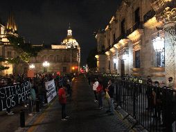 La manifestación de los pepenadores se extendió por 13 horas. EL INFORMADOR/A. Camacho