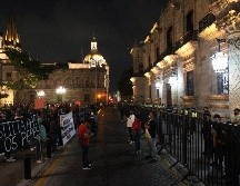 La manifestación de los pepenadores se extendió por 13 horas. EL INFORMADOR/A. Camacho
