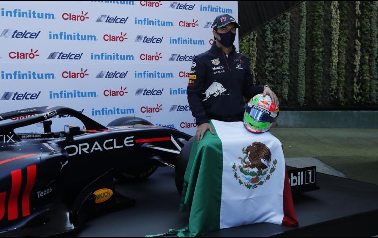 El piloto mexicano de Fórmula 1, Sergio 