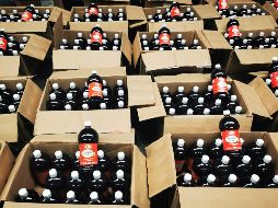 La metanfetamina estaba escondida en 450 botellas, como parte de un cargamento de extracto de vainilla procedente de México. EFE/ Agencia de Aduanas de Bulgaria