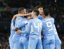 CLAVE. La victoria de este miércoles tranquiliza los ánimos en el Manchester City, justo antes de la importante visita del sábado al Manchester United en el derbi de su ciudad. EFE/M. HAROUN