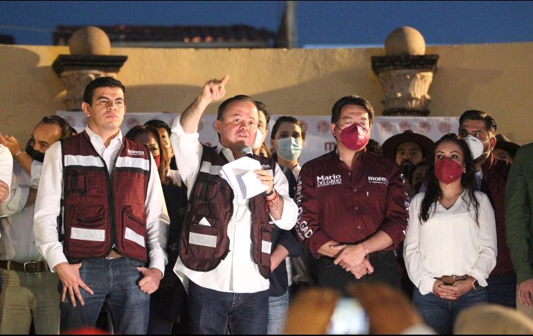 Durante el evento, Maldonado señaló que no permitirá que nadie les robe la elección. EL INFORMADOR/A. Camacho
