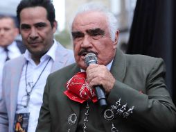 Vicente Fernández continúa sin presentar eventualidades y su evolución en la última semana es muy satisfactoria.SUN / ARCHIVO