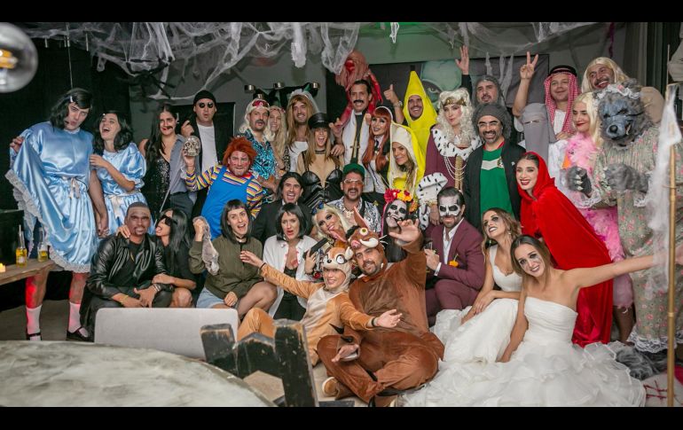 Fiesta de disfraces de parejas. GENTE BIEN JALISCO/ JORGE SOLTERO