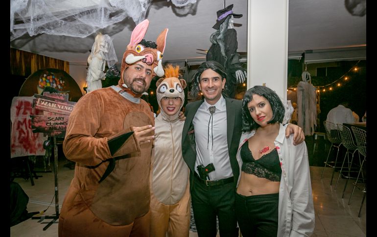 Fiesta de disfraces de parejas. GENTE BIEN JALISCO/ JORGE SOLTERO