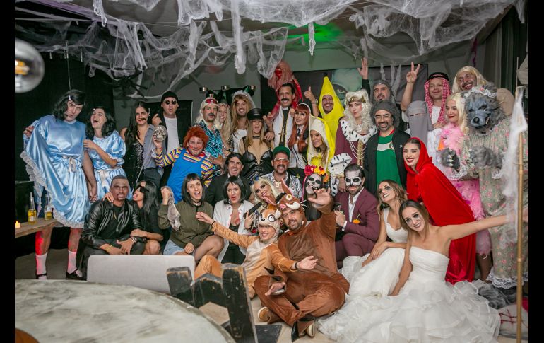 Fiesta de disfraces de parejas. GENTE BIEN JALISCO/ JORGE SOLTERO