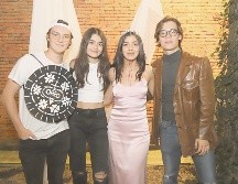 André Guerra, Valeria De La Torre, Valeria Recio e Iñaki López GENTE BIEN JALISCO / CLAUDIO JIMENO