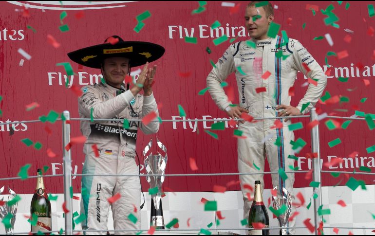NICO ROSBERG. La F1 regresó a México en 2015 y desde entonces ha sido el mejor evento del automovilismo. La carrera de ese año la ganó Nico Rosberg, con la escudería Mercedes. IMAGO7