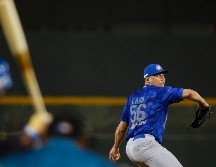 Orlando Lara lanzó cinco entradas y fue el pitcher ganador. TWITTER/charrosbeisbol