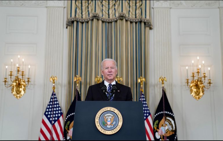La popularidad de Joe Biden se ha visto debilitada por una rotunda derrota de su partido en las elecciones locales de Virginia. AP/E. Vucci