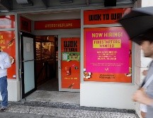 Estados Unidos se recupera de la variante Delta del COVID-19. AFP/J. Raedle