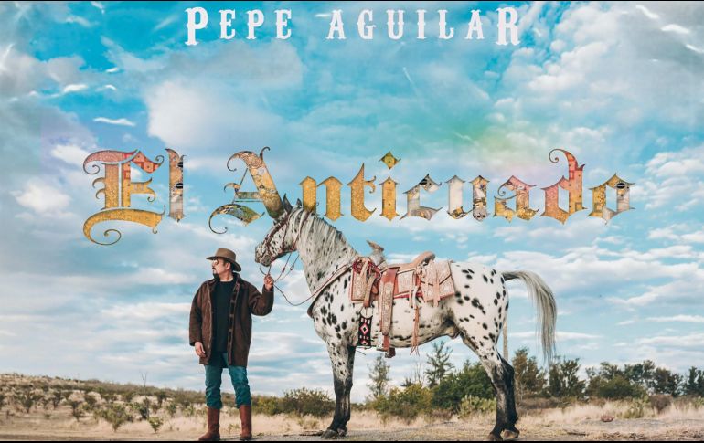 Pepe Aguilar. Imagen promocional del nuevo material del cantante. ESPECIAL