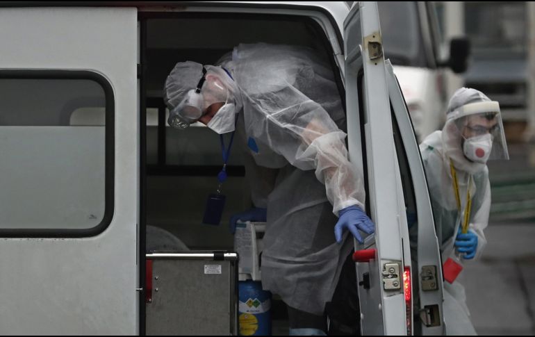 En Moscú, el foco de la pandemia en este país, las autoridades notificaron seis mil 880 nuevos casos durante la última jornada. EFE / M. Shipenkov