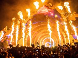 La policía de Houston investiga la causa del incidente examinando las imágenes grabadas en el estadio. AP / A. Harris