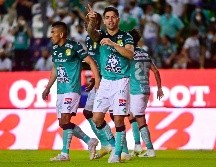 HÉROE. Con los 3 goles de Dávila, el León llegó a 29 puntos y aseguró el tercer lugar de la clasificación. IMAGO7