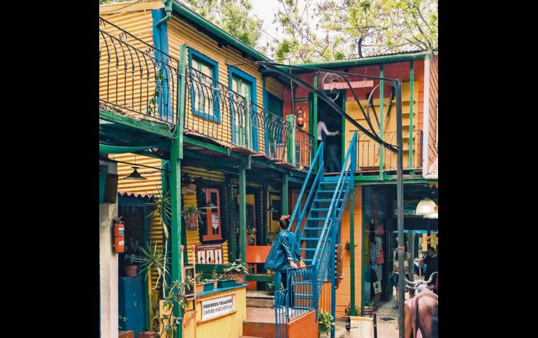 Arcoíris urbano. Buenos Aires se luce con sus coloridas fachadas. ESPECIAL/Turismo Argentina