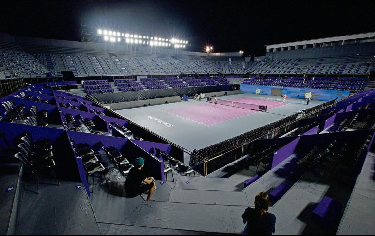 El nuevo estadio ya está listo para recibir tenis del más alto nivel. ESPECIAL