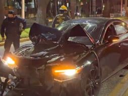 Los hechos ocurrieron alrededor de las 3:00 horas en el cruce de la avenida Providencia. ESPECIAL