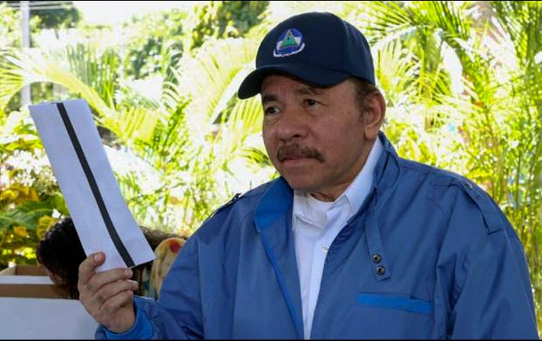 Tras las elecciones de este domingo, Ortega gobernará para su quinto mandato de cinco años y cuarto consecutivo. AFP/Presidencia Nicaragua