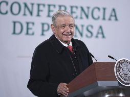 AMLO adelantó que grabará un videomensaje para los mexicanos que residen y trabajan en Estados Unidos. XINHUA
