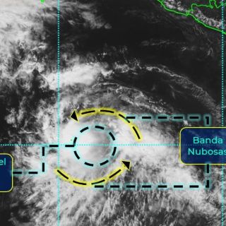 Tormenta tropical: Sandra y Terry se degradan a depresión tropical en el Pacífico