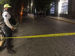 El detenido, de aproximadamente 35 años de edad, fue puesto a disposición del Ministerio Público de la Fiscalía de Jalisco. ESPECIAL/Policía de Guadalajara