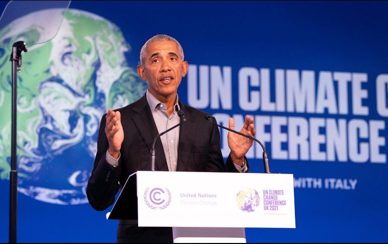 El expresidente de los Estados Unidos participó en las conversaciones climáticas de la ONU. AP/J. Barlow