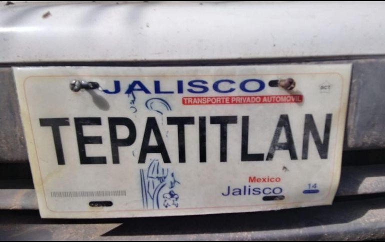 Las placas falsas se detectaron tanto en vehículos como motocicletas. ESPECIAL/Secretaría de Seguridad