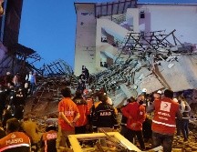 Por el momento no se dio ningún tipo de explicación sobre las razones del colapso. AFP/ IHH HUMANITARIAN AID GROUP