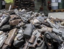 Armas de contrabando son utilizadas por cárteles de la droga en México. NOTIMEX/Archivo